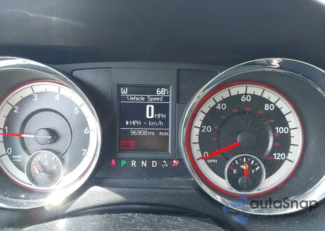 2013 Dodge Grand Caravan Crew from USA, damaged, VIN 2C4RDGDG2DR746618